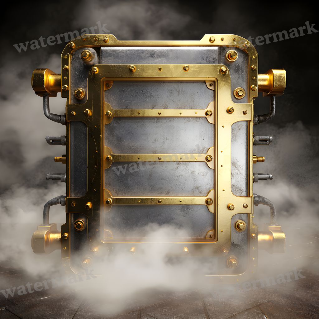 Steampunk Machine Frame Backdrop Images