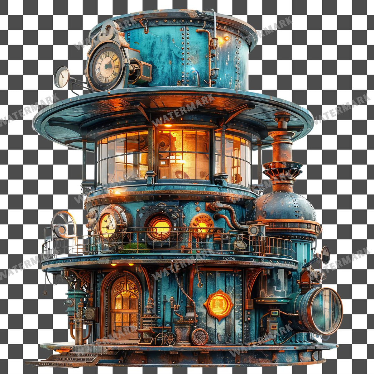 Steampunk Clipart Pngs