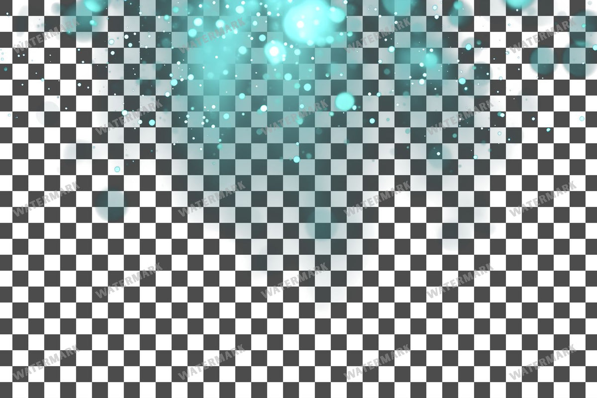 Turquoise Light Transparent Overlay Pngs