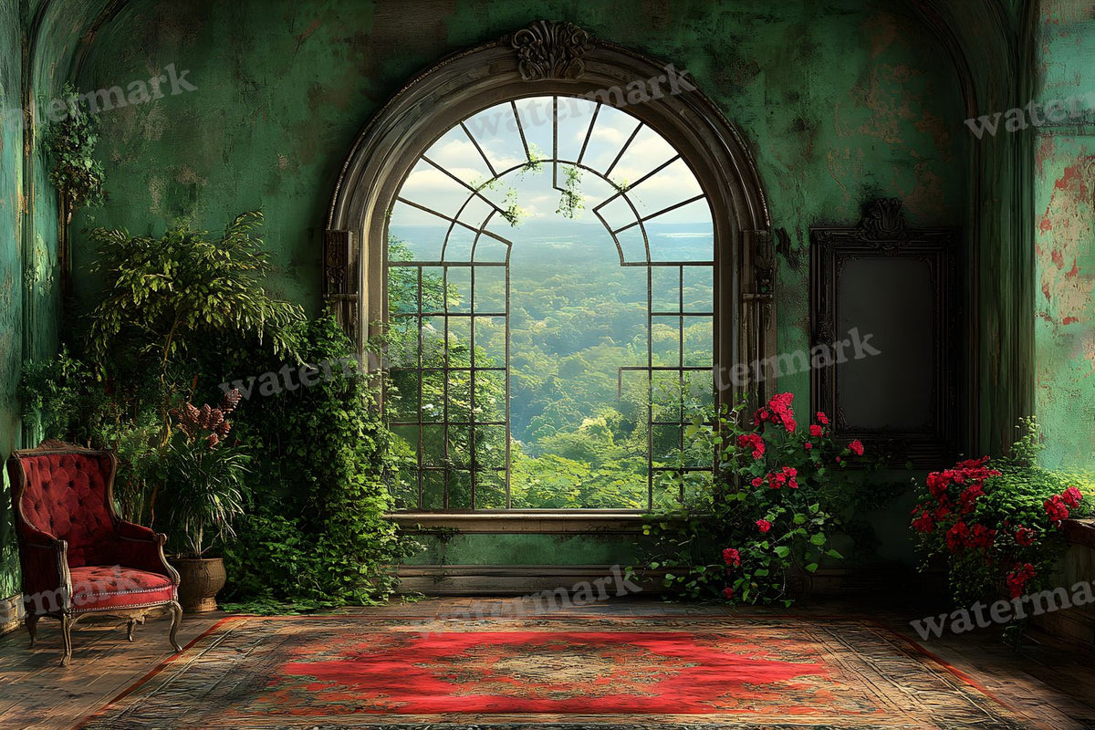 Victorian Cinematics digital photo backdrop for photo editing, preview 12