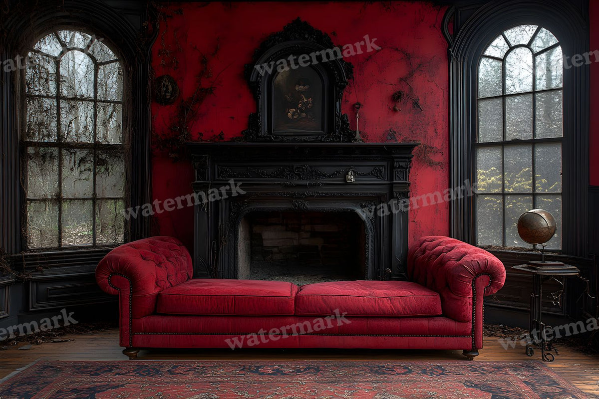 Victorian Cinematics digital photo backdrop for photo editing, preview 12