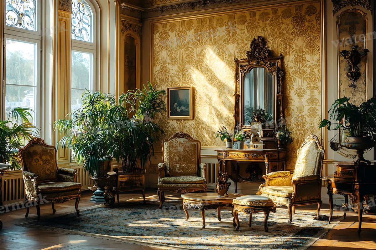 Victorian Golden Backdrop Images