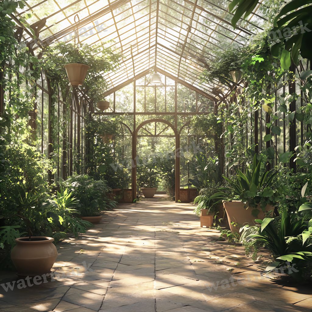 Victorian Greenhouse Backdrop Images