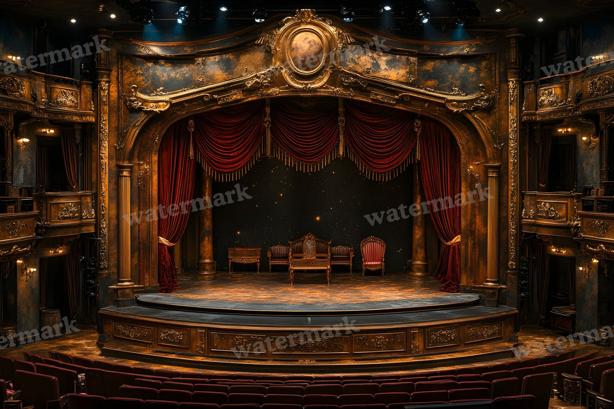 Victorian Opera Stage Backdrop Images