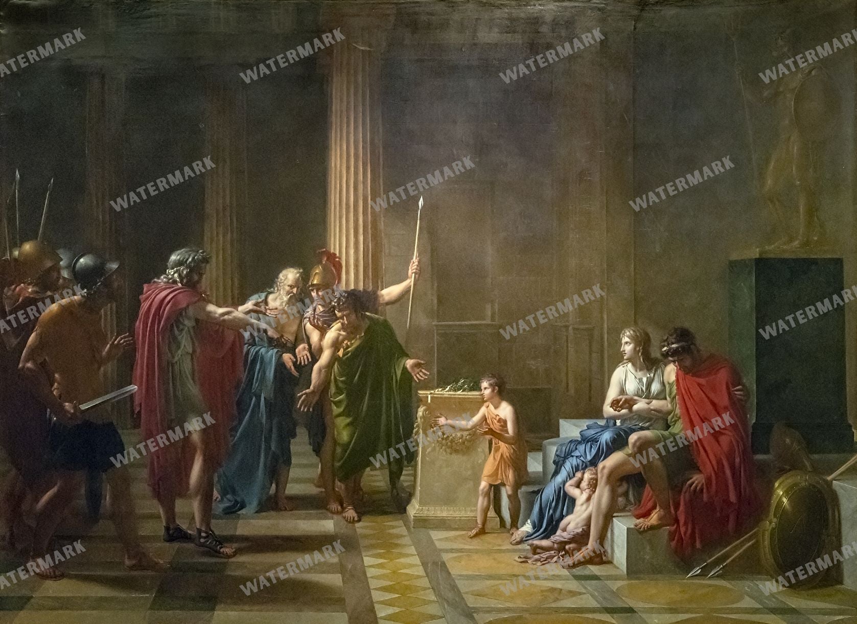 Wall Art Vintage Paintings