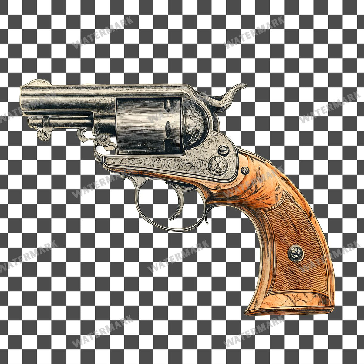 Weapon Vintage Style Clipart Pngs