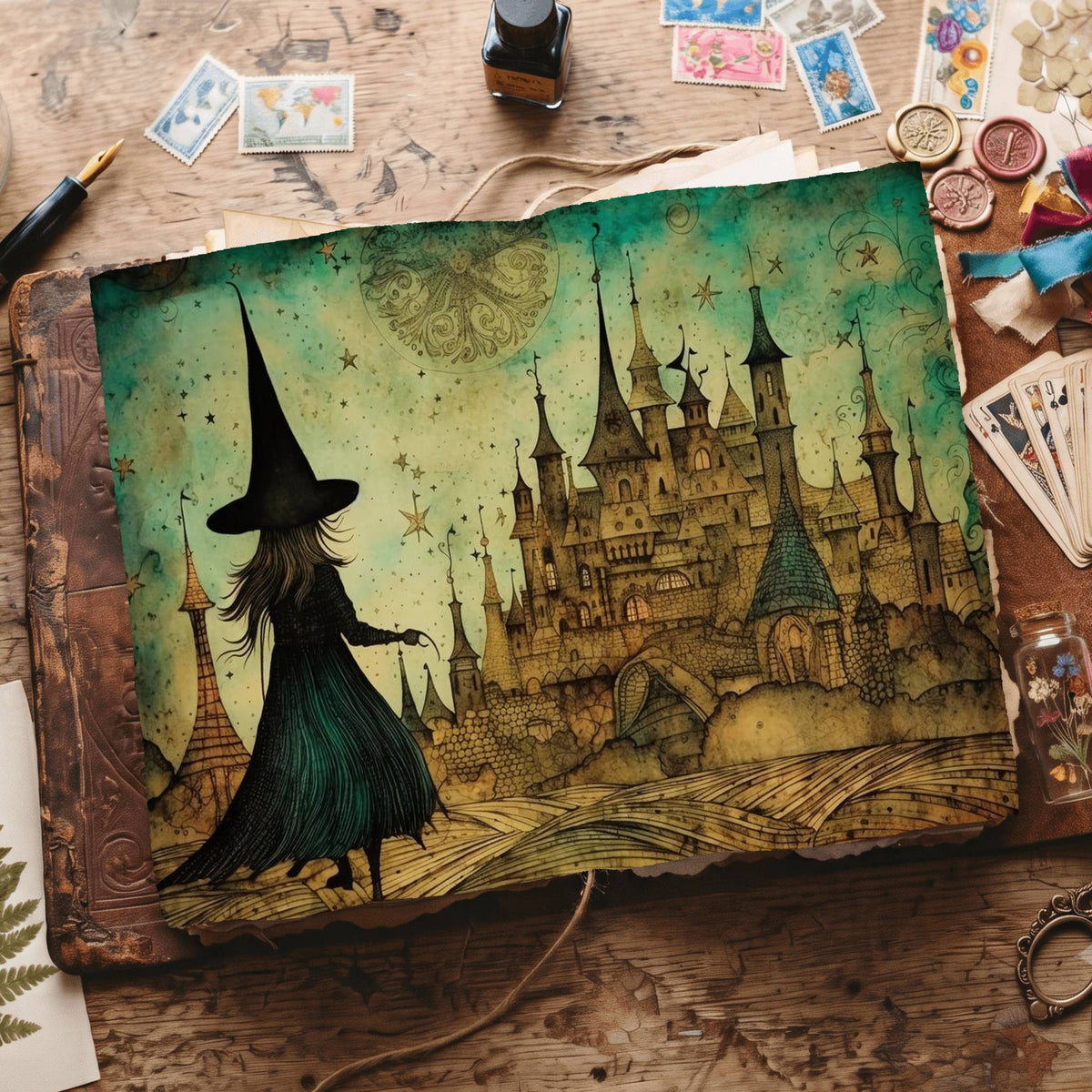 Witch Castle Digital Papers