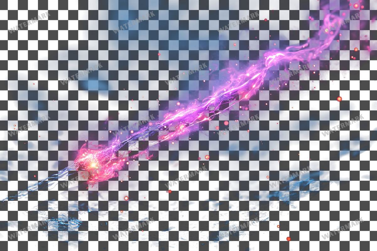 Witch Wand PNG overlay on a transparent checkered background, preview 13