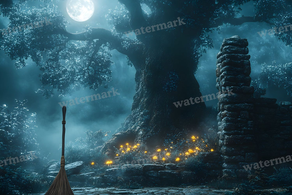 Witchbroom Resting Backdrop Images