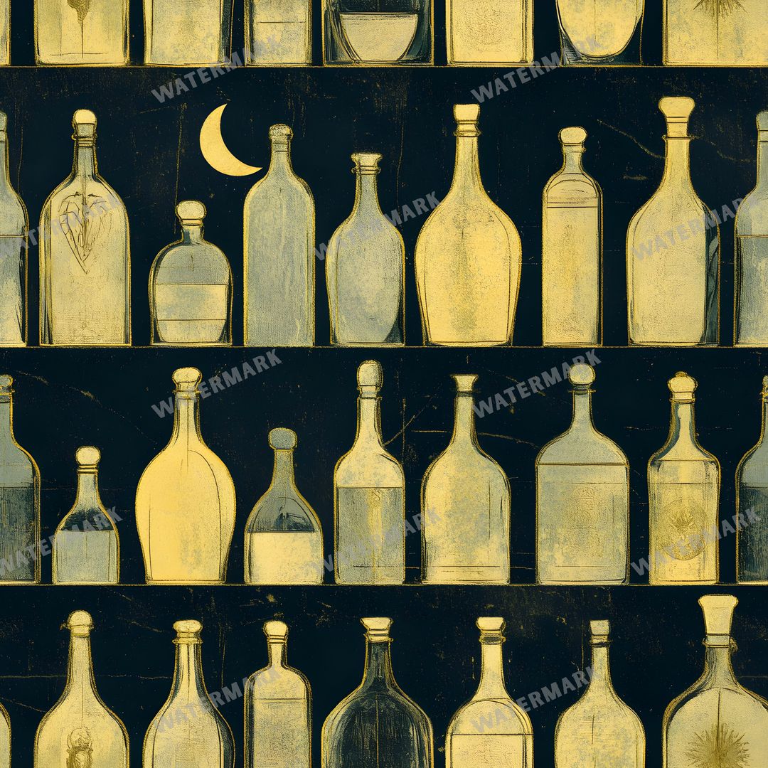 Witchcraft Seamless Pattern