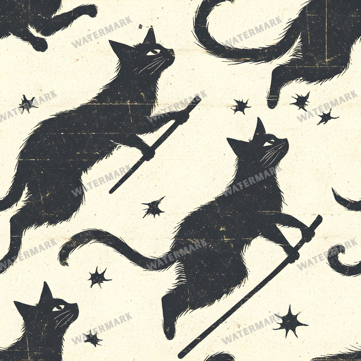 Witchcraft Seamless Pattern