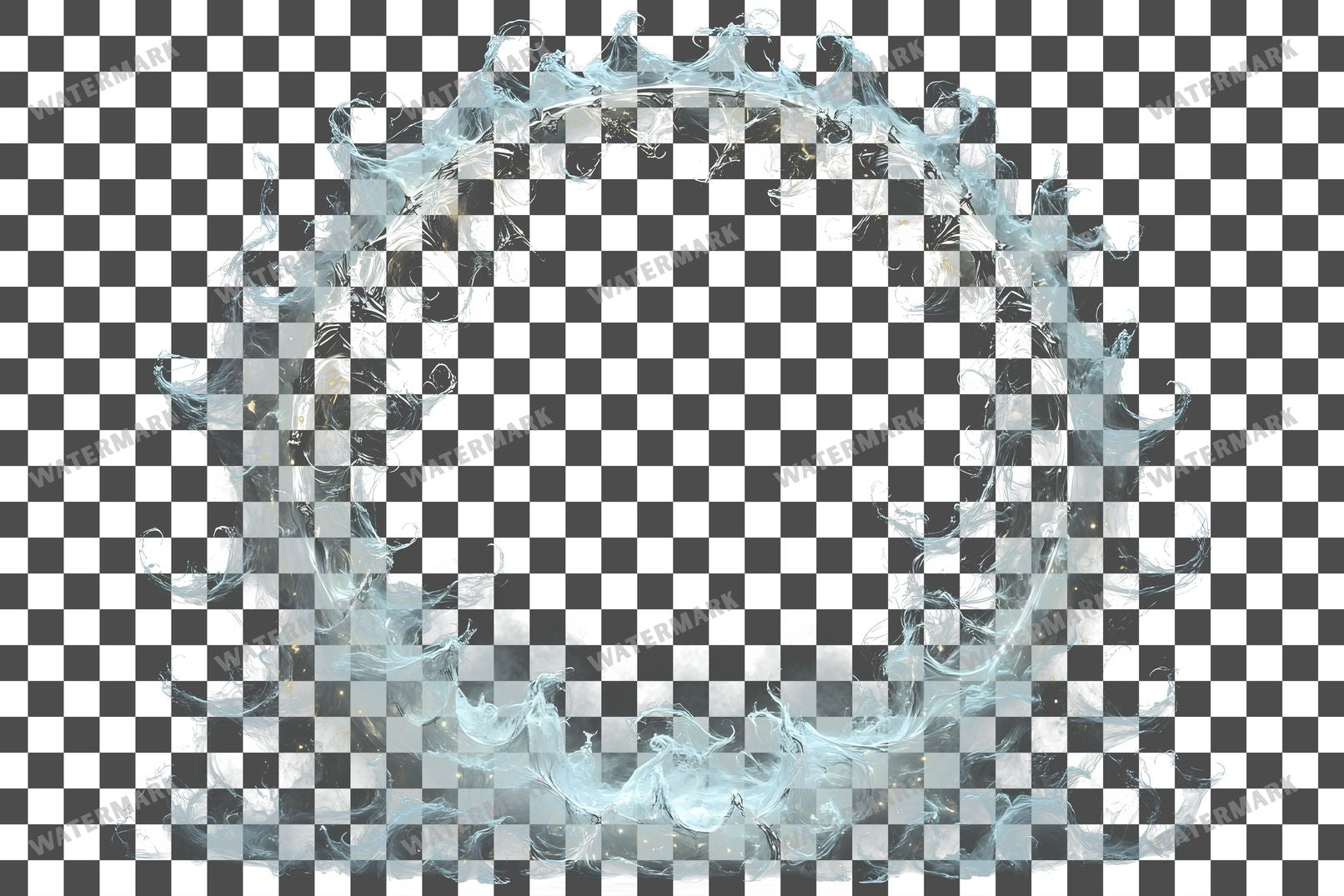 Witchs Moonlit Rift Transparent Overlay Pngs