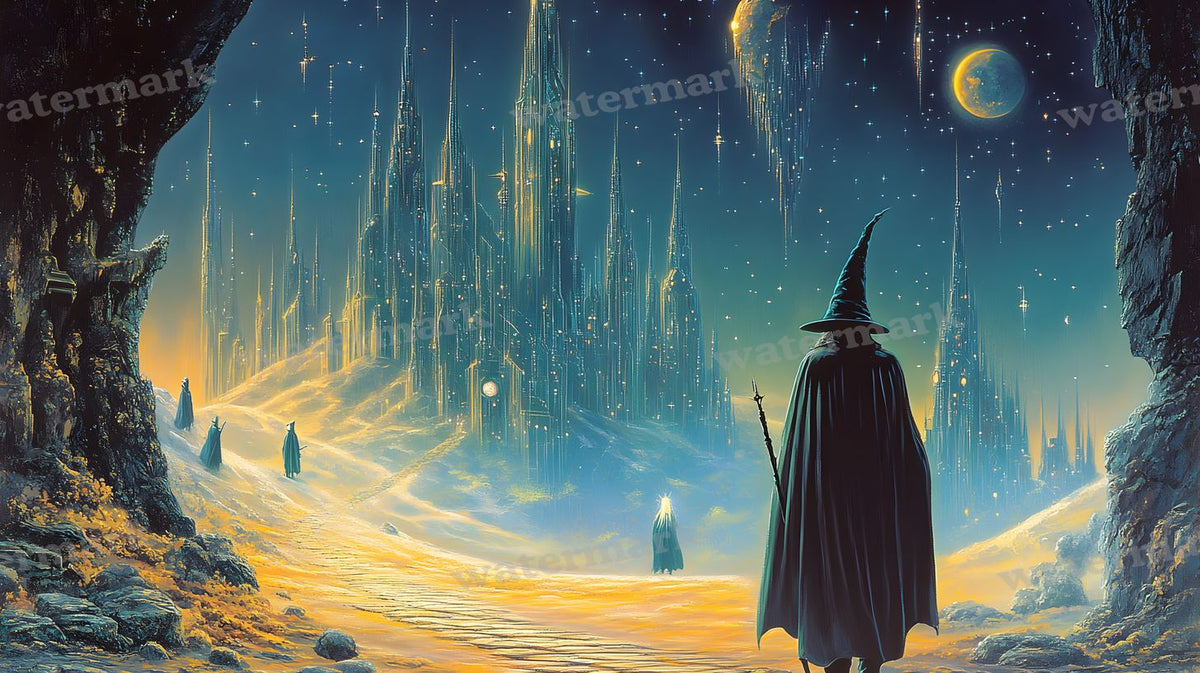Wizard Walk Backdrop Images
