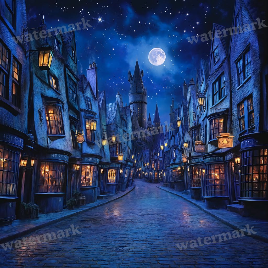 Wizarding School Movie Scene Backdrop Images