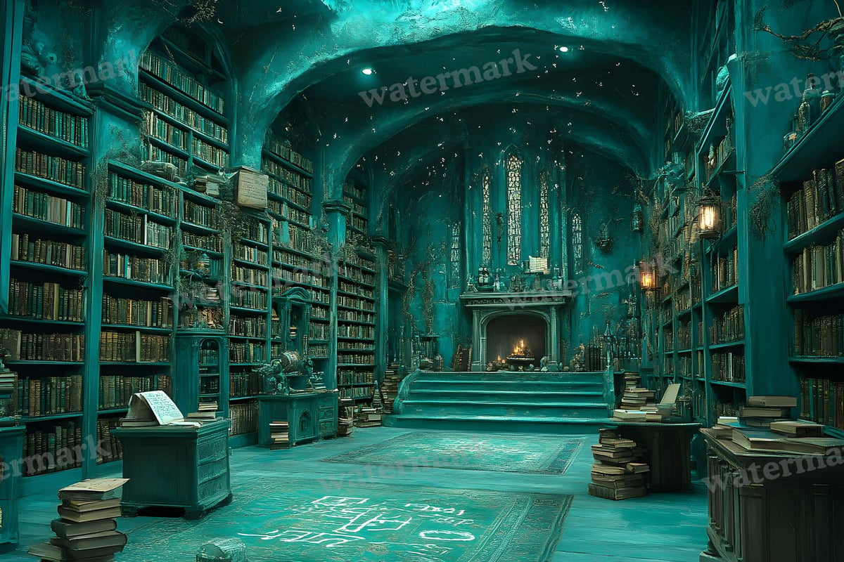 Wizards Library Backdrop Images