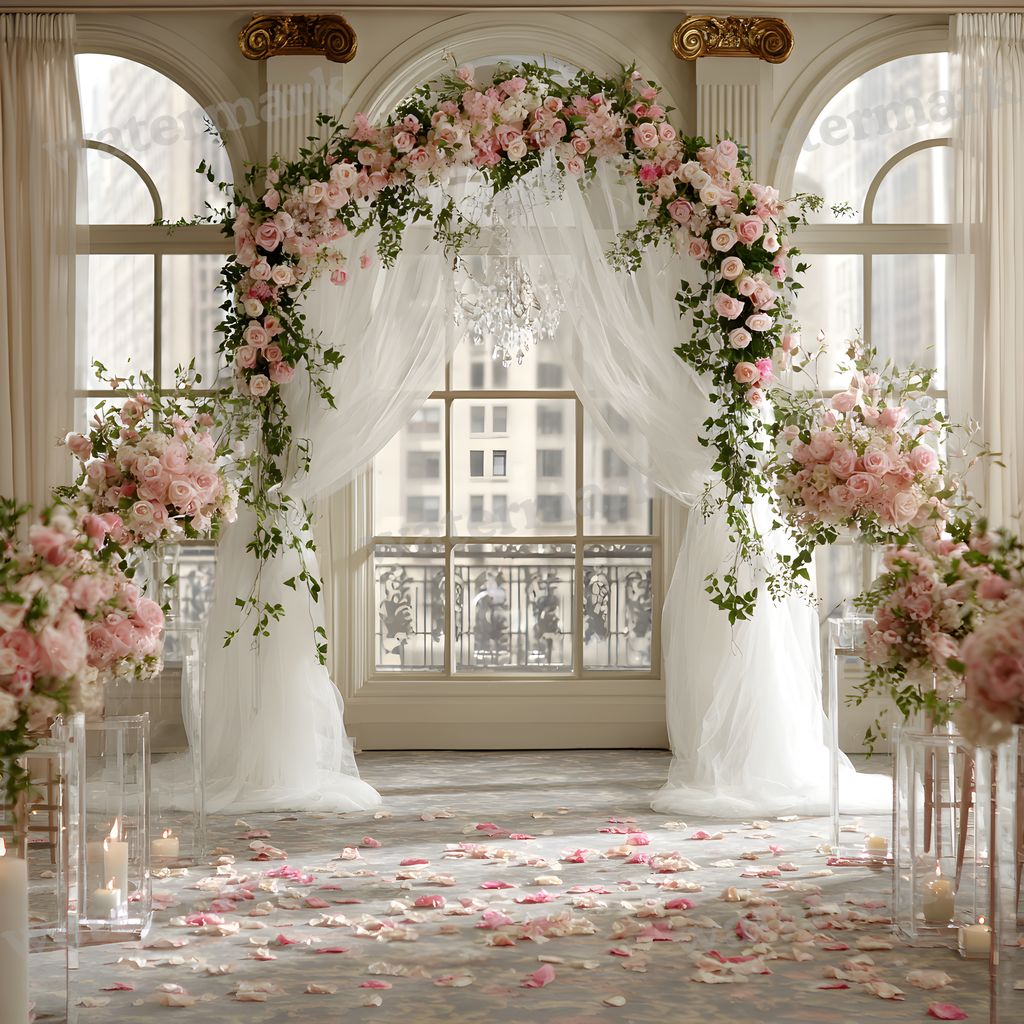 Wrought Iron Arch Decor Backdrop Images
