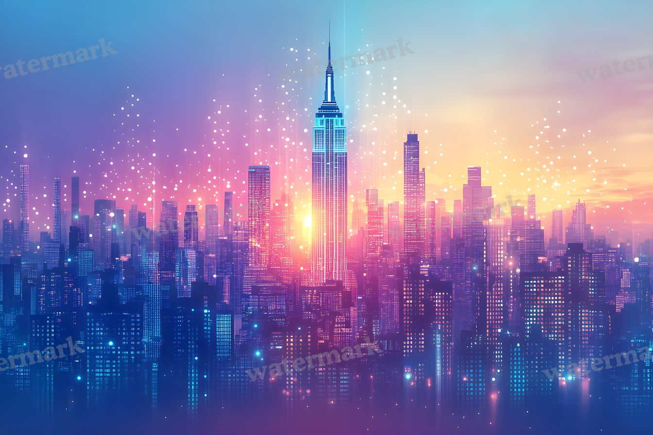 Abstract Skyline Backdrop Images