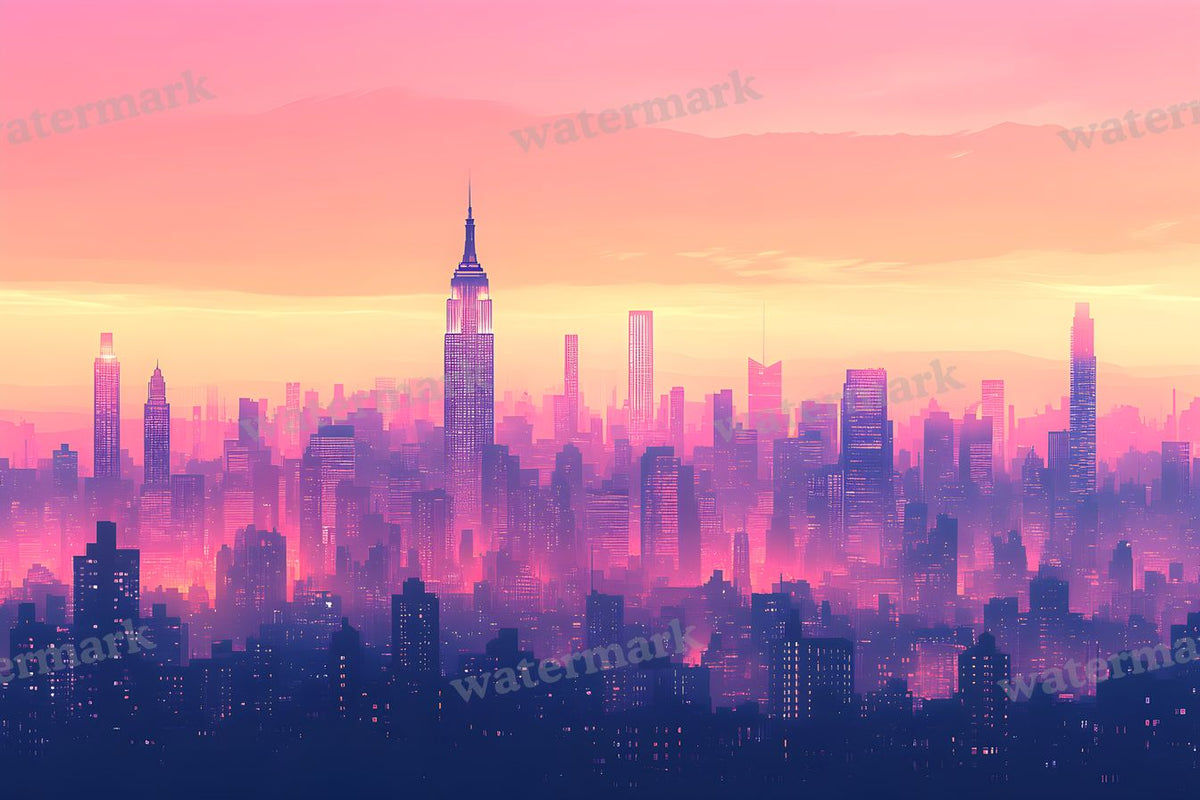 Abstract Skyline Backdrop Images