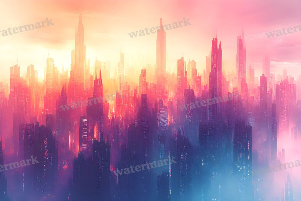 Abstract Skyline Backdrop Images
