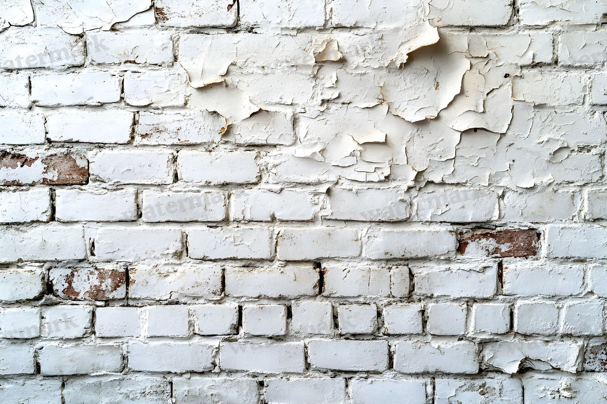 Aged Whitewashed Bricks Backdrop Images