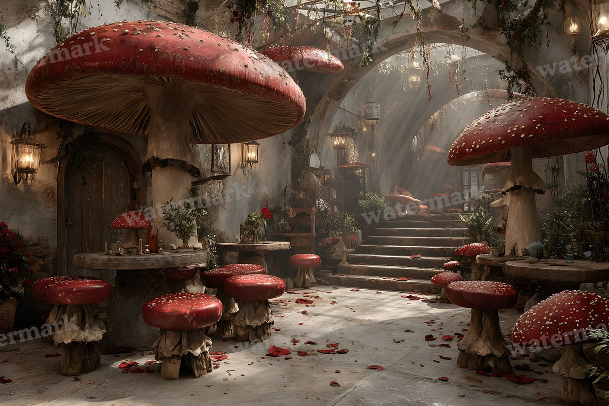 Alice Wonderland Theme Backdrop Images