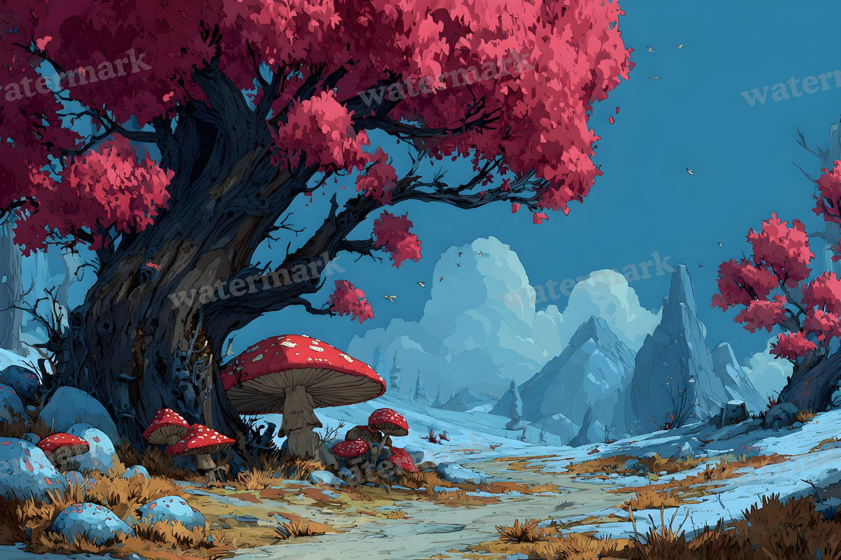 Alice Wonderland Backdrop Images