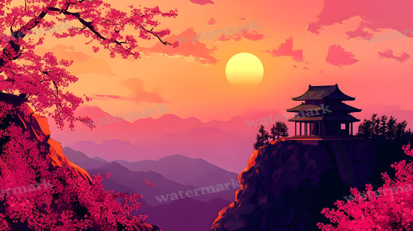 Ancient Dojo Backdrop Images