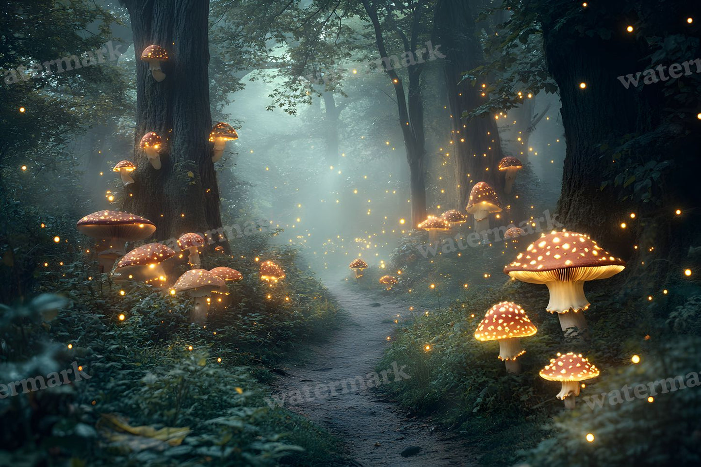 Ancient Fairytale Forest Backdrop Images