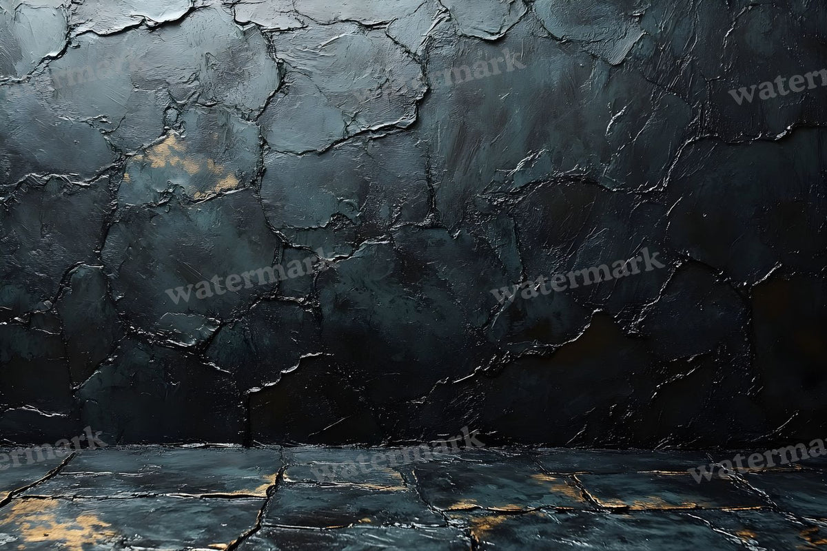 Black Texture digital photo backdrop for photo editing, preview 13