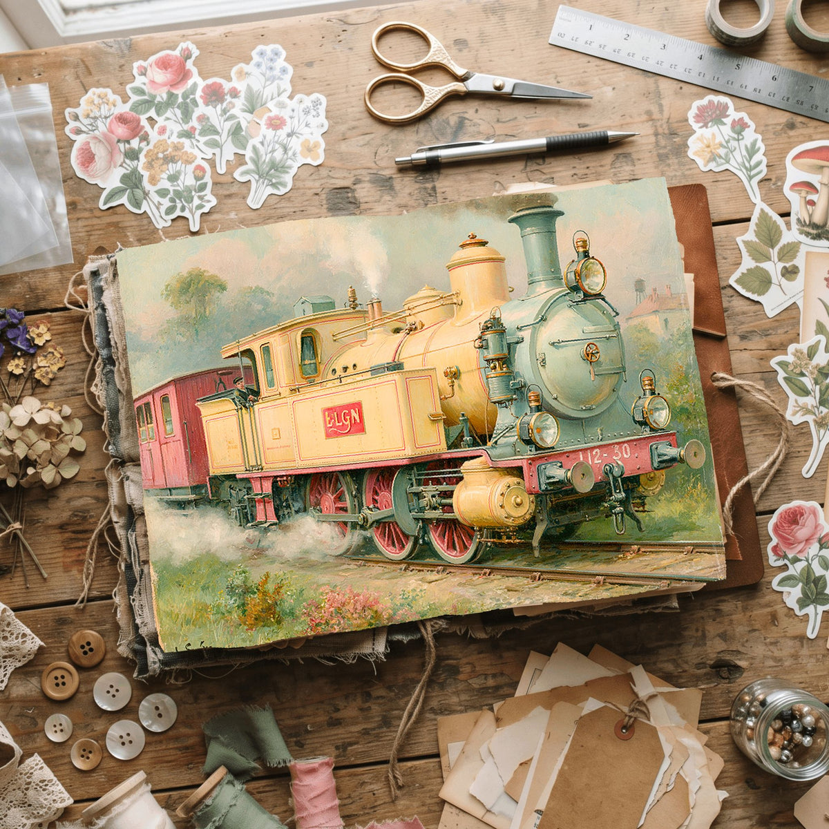 Distressed Vintage Hazy