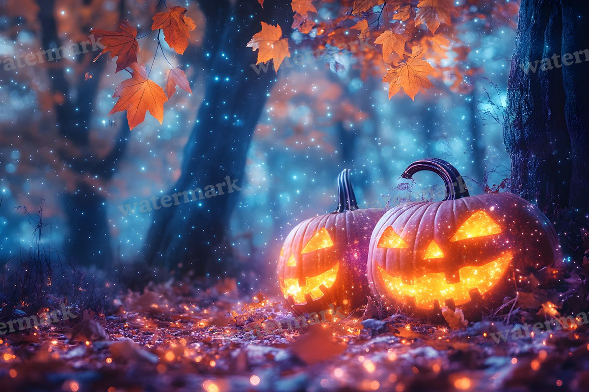 Pumpkin Grove Magic Backdrop Images
