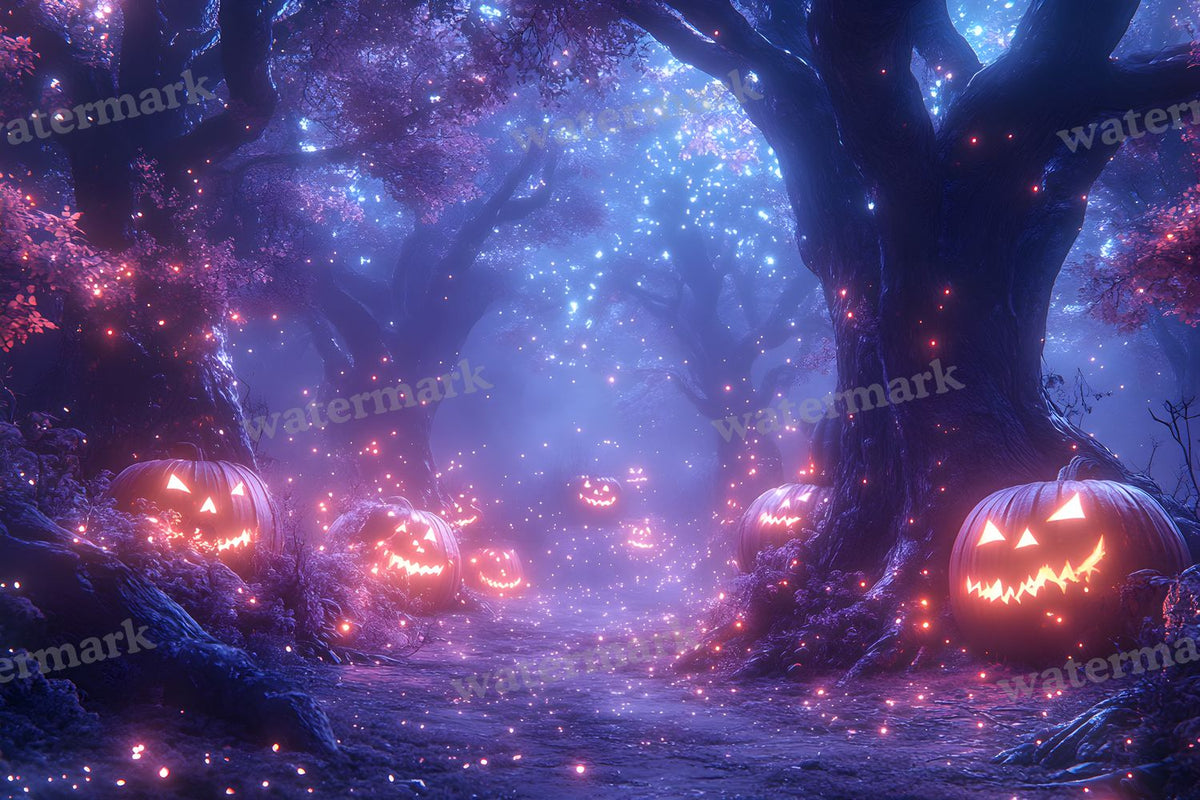 Pumpkin Grove Magic Backdrop Images