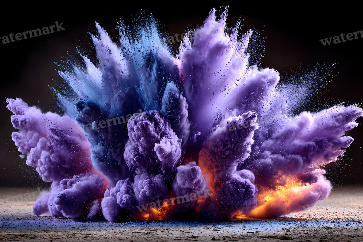 Purple Smoke Action Backdrop Images