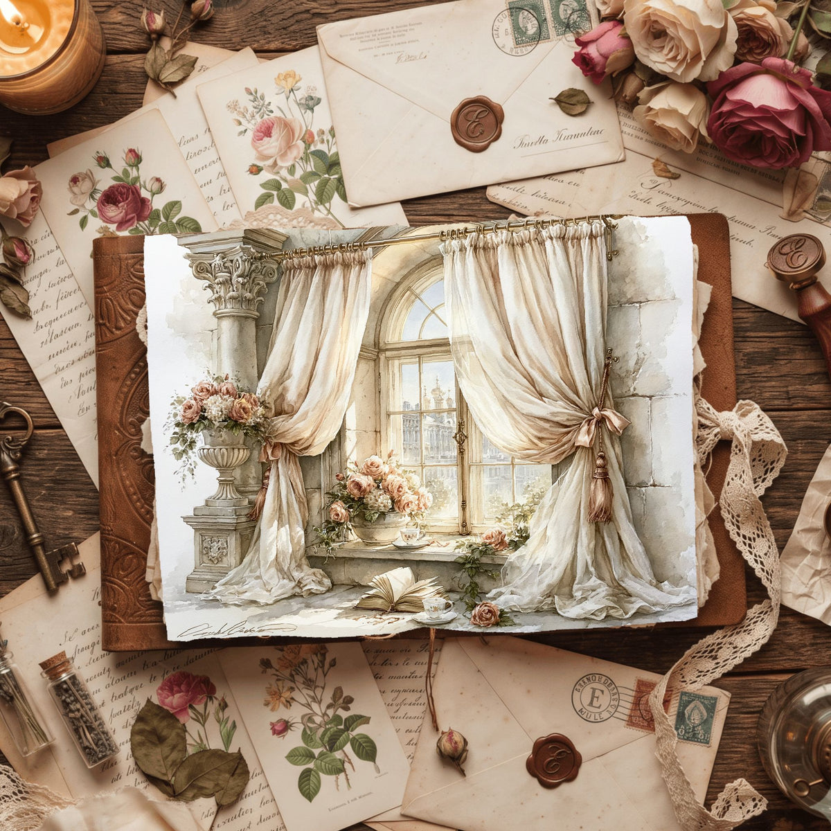 Saint Petersburg Window Watercolor