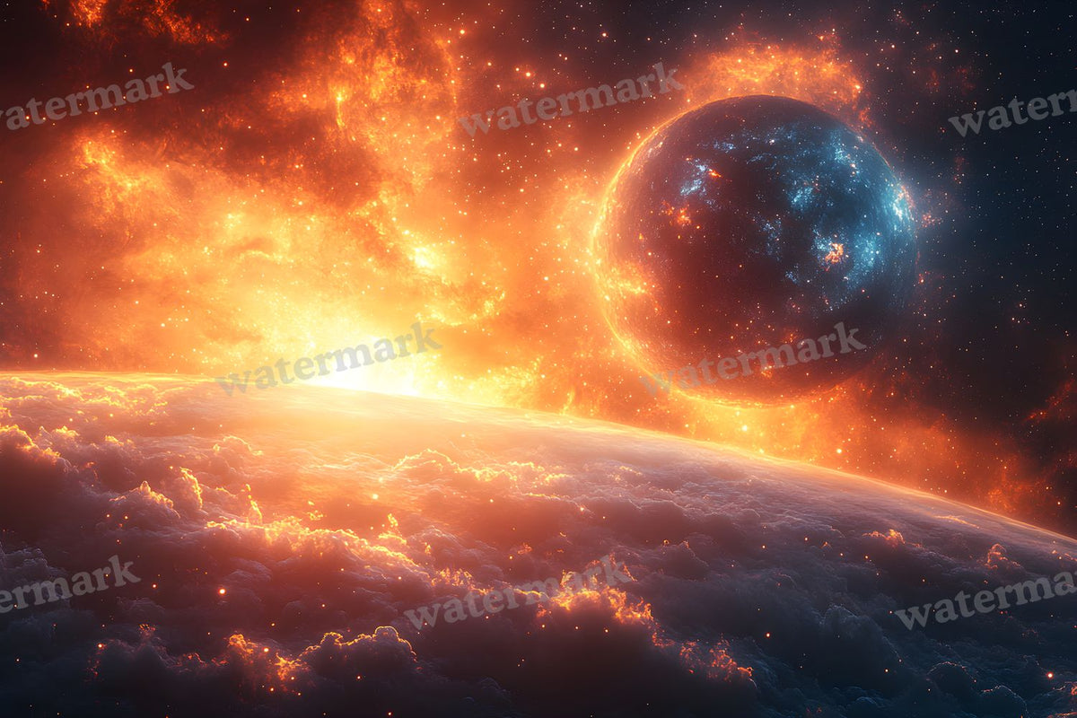 Space Planetfantasy Backdrop Images