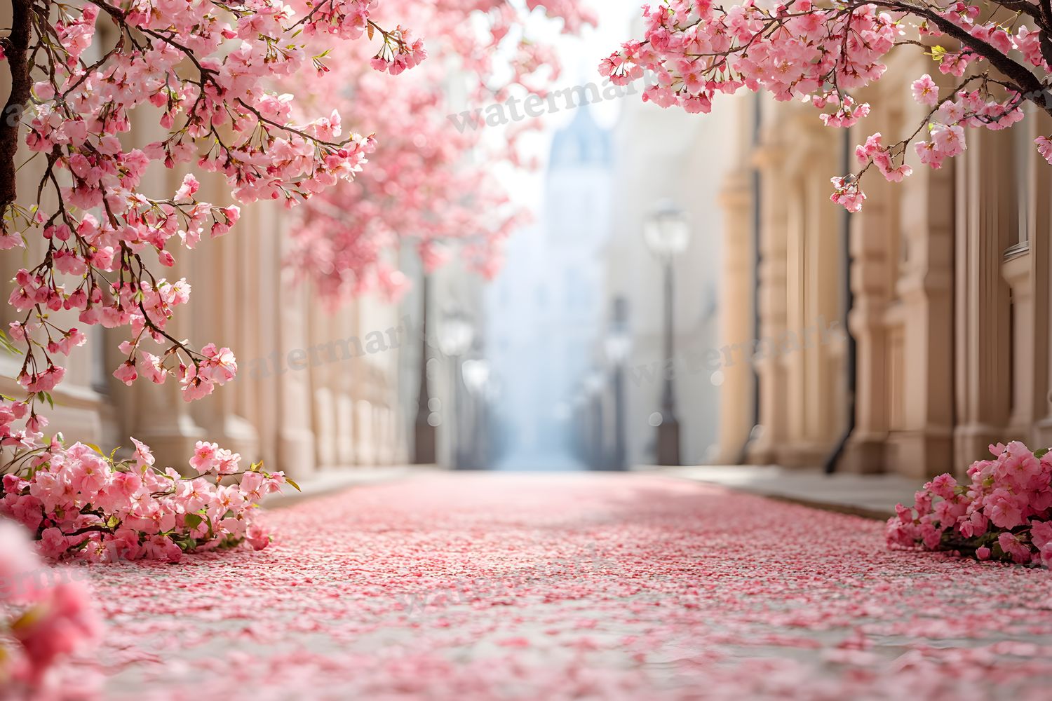 Spring Blossom Ground Backdrop Images