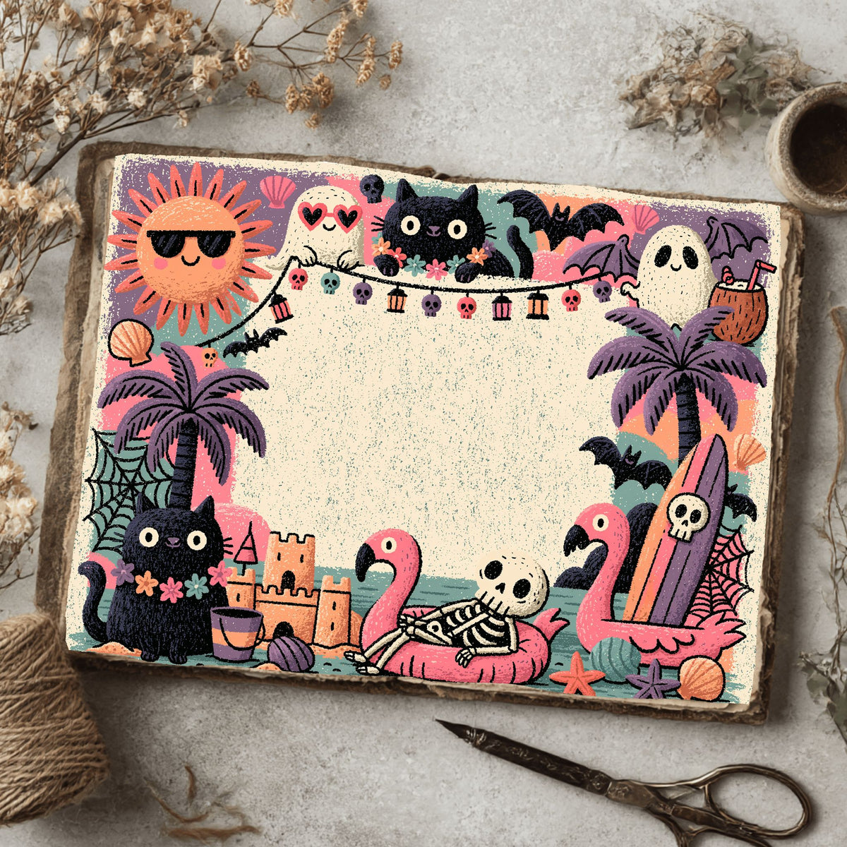 Summerween Invitation Border