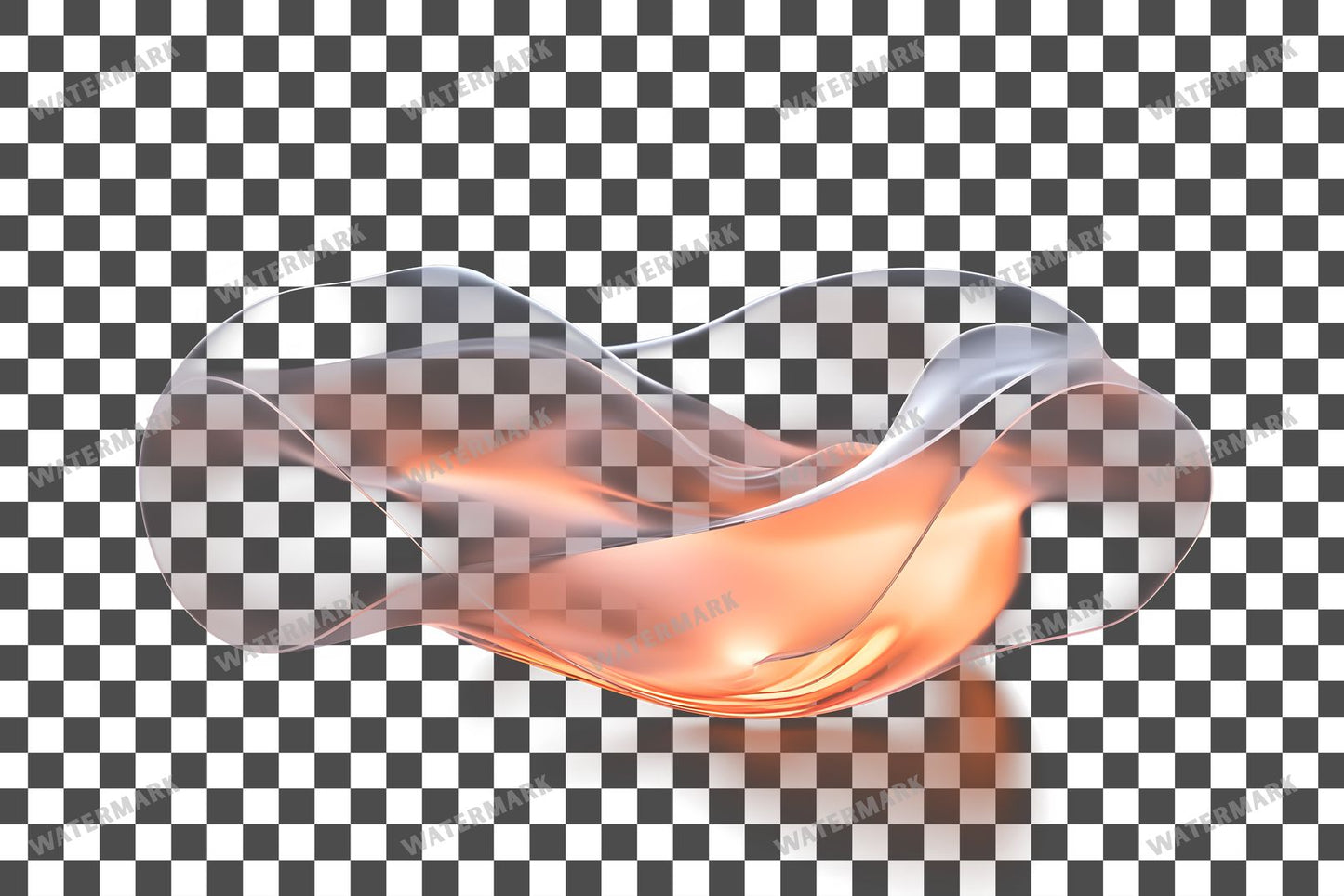 Abstract Light Form Undefined Glow Transparent Overlay Pngs