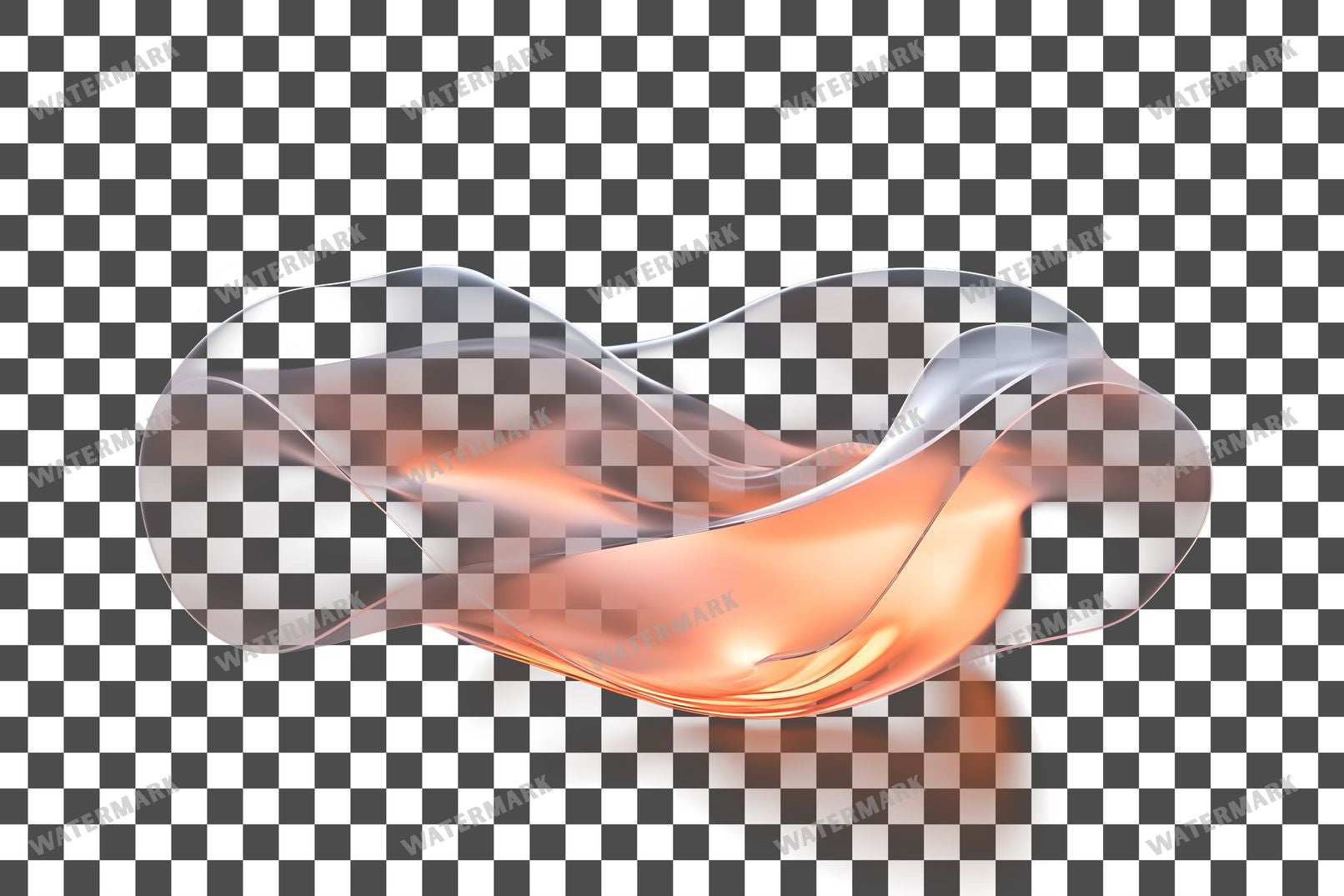 Abstract Light Form Undefined Glow Transparent Overlay Pngs