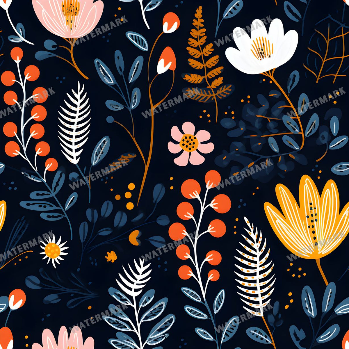 Abstract Seamless Pattern