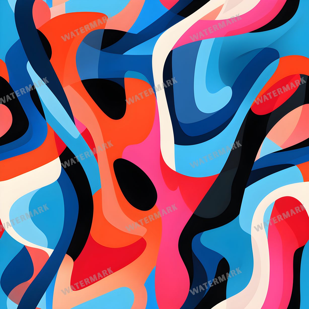 Abstract Seamless Pattern