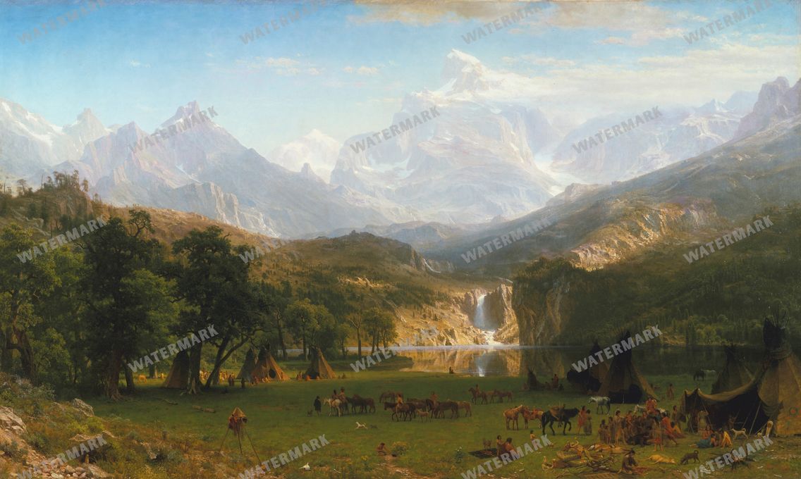 Albert Bierstadt Vintage Paintings