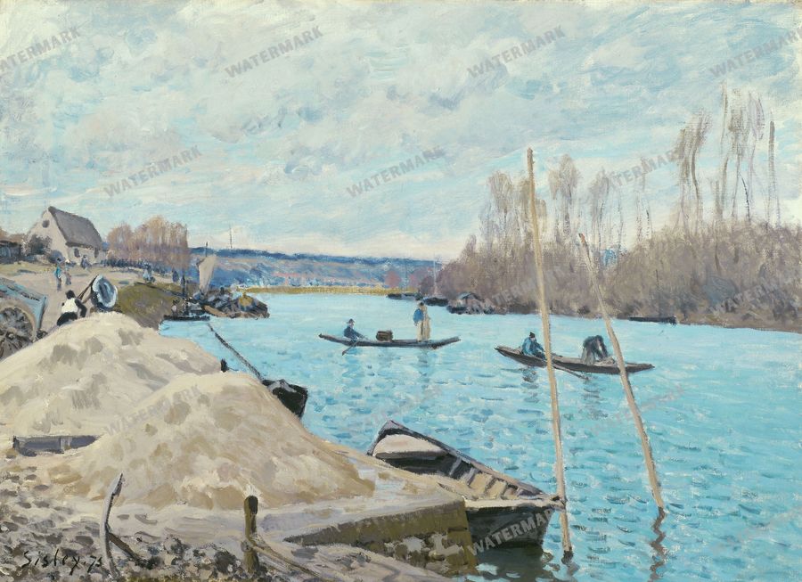 Alfred Sisley Vintage Paintings