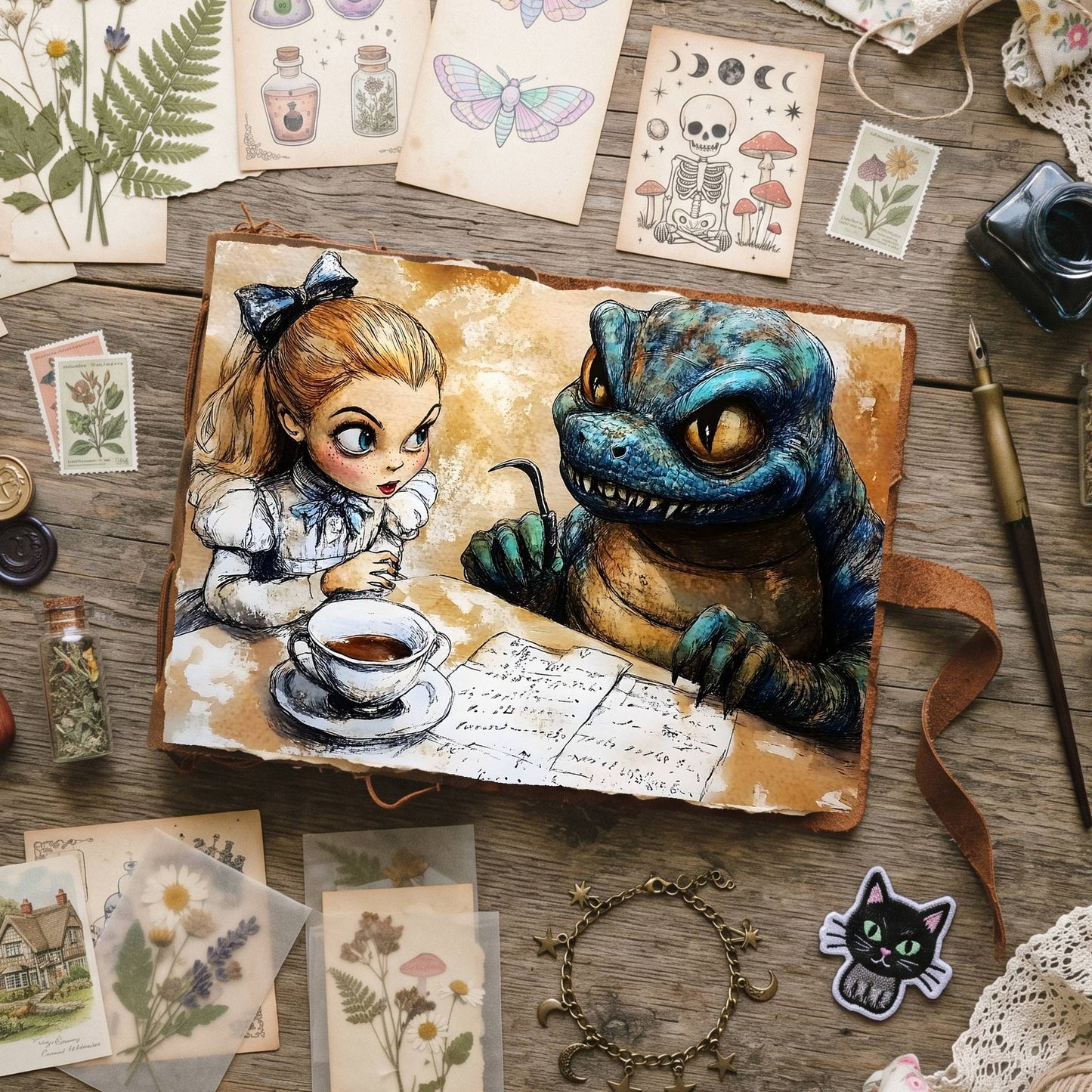 Alice In Wonderland Digital Papers