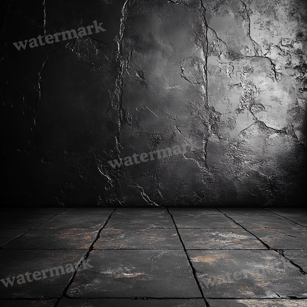 Black Texture digital photo backdrop for photo editing, preview 13