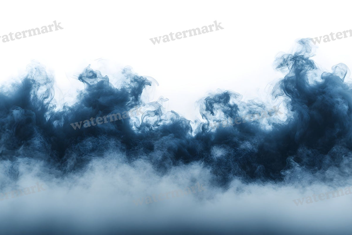 Blue Smoke Backdrop Images
