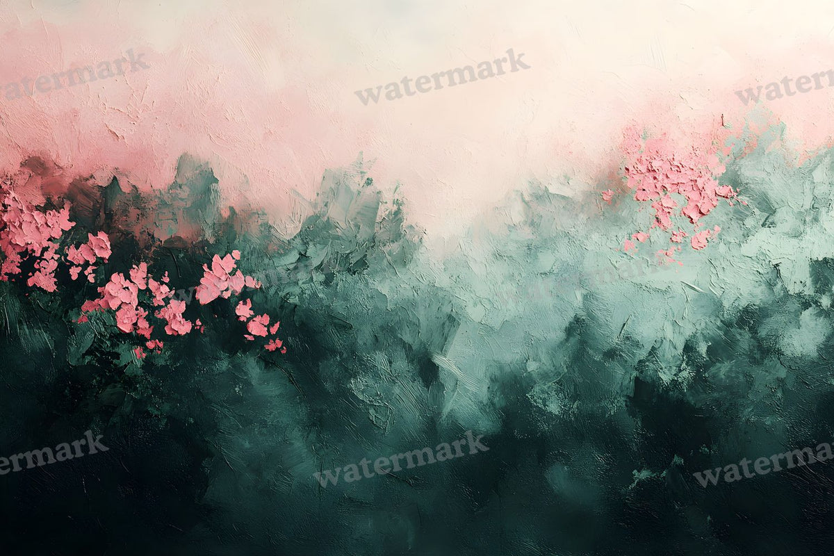Blush Meadow Backdrop Images