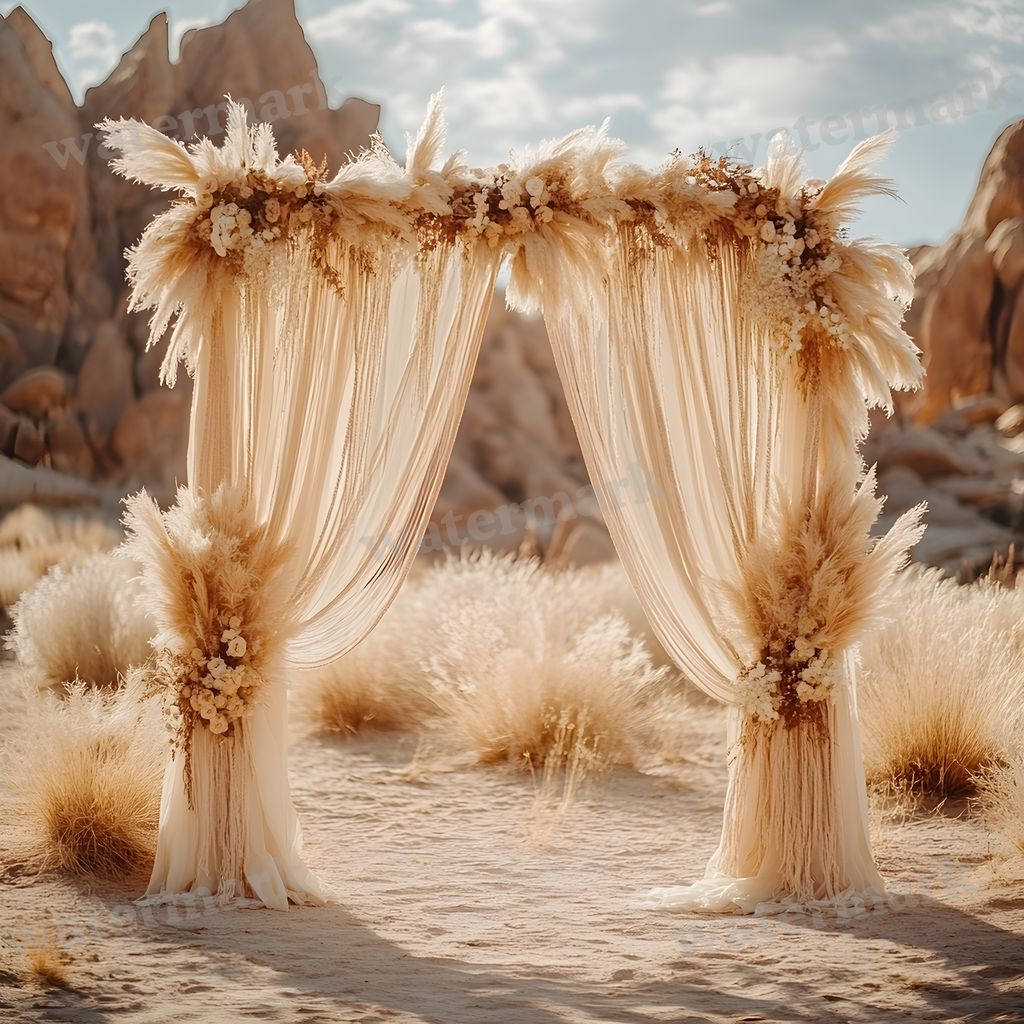 Bohemian Desert Backdrop Images