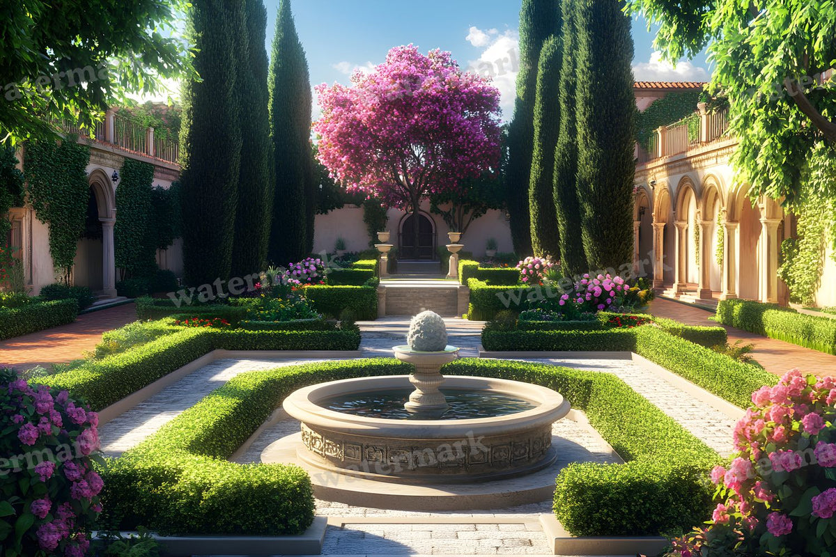 Botanical Garden Backdrop Images