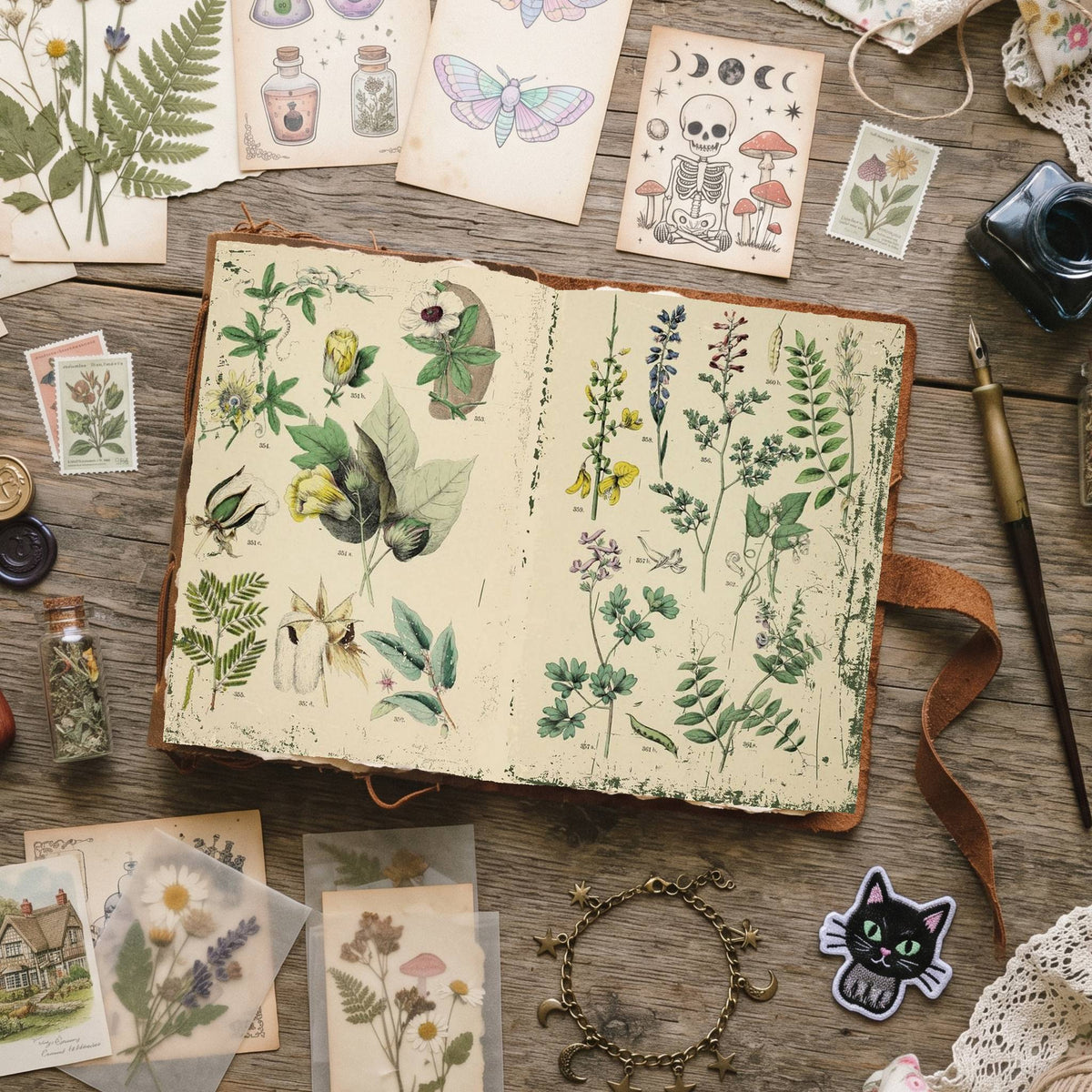 Botanical Digital Papers